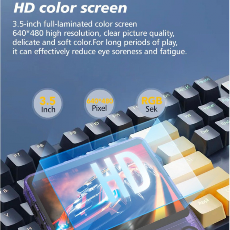 Портативна ігрова приставка R36S з ретро іграми